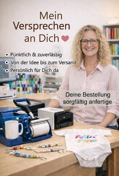 Personalisierbares Kuscheltier Reh Plüschtier – 50 cm Schmusetier mit Namen Geschenk für Babys & Kinder - CreativMade