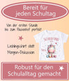Einschulungs T-Shirt Mädchen mit Name – Schulkind Einhorn personalisiert | CreativMade .
