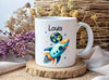 Personalisiertes Kinder Trinkflaschen- & Tassen-Set mit Namen Rakete – Edelstahl Trinkflasche 500 ml für Schule & Kindergarten - CreativMade