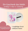 Personalisierte Kinderspardose mit Namen Pferd - Keramik Spardose zur Einschulung, Geburt oder Taufe - CreativMade