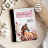 Personalisierte Zeugnismappe mit Namen Pferd – Mappe für Schulzeugnisse A4 | Geschenk zur Einschulung Mädchen - CreativMade