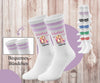 Kindersocken Einschulung Einhorn – 100 % Baumwolle Größe 27–36 Unisex - CreativMade