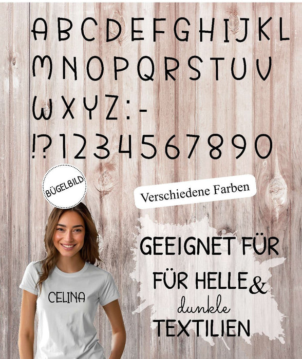 Bügelbilder Sprüche & Schriften – DIY Aufbügelmotive zum Personalisieren für Kinder & Erwachsene - CreativMade