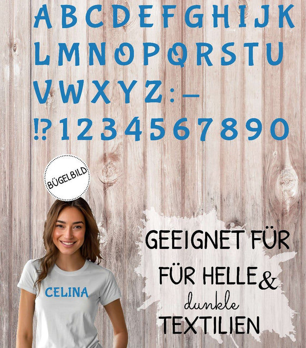 Bügelbilder Sprüche & Schriften – DIY Aufbügelmotive zum Personalisieren für Kinder & Erwachsene - CreativMade