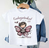 Kindergartenkind T-Shirt personalisiert mit Namen Schmetterling – Kita Abschluss & Vorschulkind Geschenk - CreativMade 