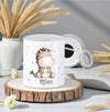 Personalisierte Kinderspardose mit Namen Tierfreunde Keramik Spardose zur Einschulung, Geburt oder Taufe - CreativMade