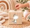 Personalisierte Kinder Spardose mit Namen Dinosaurier - Holzspardose für Kinder - CreativMade