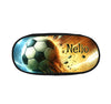 Personalisiertes Federmäppchen mit Namen Fußball Stifte-Etui Federtasche Federmappe für Erwachsene & Kinder - CreativMade
