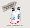 Kindergarten Set personalisiert Drache – Rucksack, Trinkflasche & Brotdose mit Namen Kitakind - CreativMade 