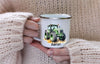 Kinder Tischset personalisiert mit Namen Traktor - abwischbar und rutschfest Platzdeckchen Platzset Tischunterlage - personalisierte Tasse Emaille & Keramik - CreativMade 