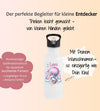 Personalisierte Trinkflasche Kinder Einhorn -  Edelstahl Trinkflasche mit Name - Strohhalm Geschenk Einschulung Geburtstag - CreativMade 