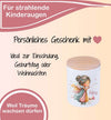 Kinder Spardose mit Name Fee – Personalisierte Spardose für Kinder Keramik mit Bambusdeckel für Mädchen | CreativMade .