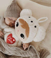 Personalisierbarer Eisbär – 50 cm Kuscheltier Plüschtier mit Namen Geschenk für Babys & Kinde - CreativMade 