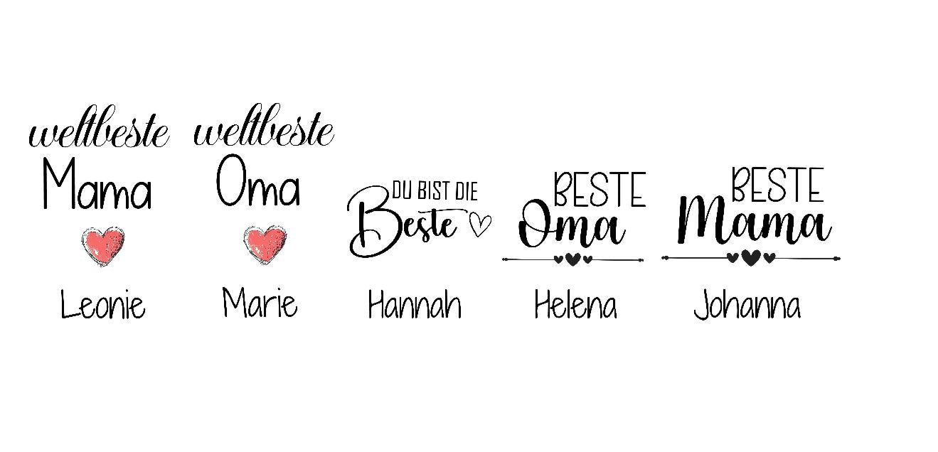 Personalisierte Thermosflasche aus Edelstahl – das perfekte Geschenk für Mama & Oma. Auslaufsicher, doppelwandig & mit Namen bedruckt. - CreativMade