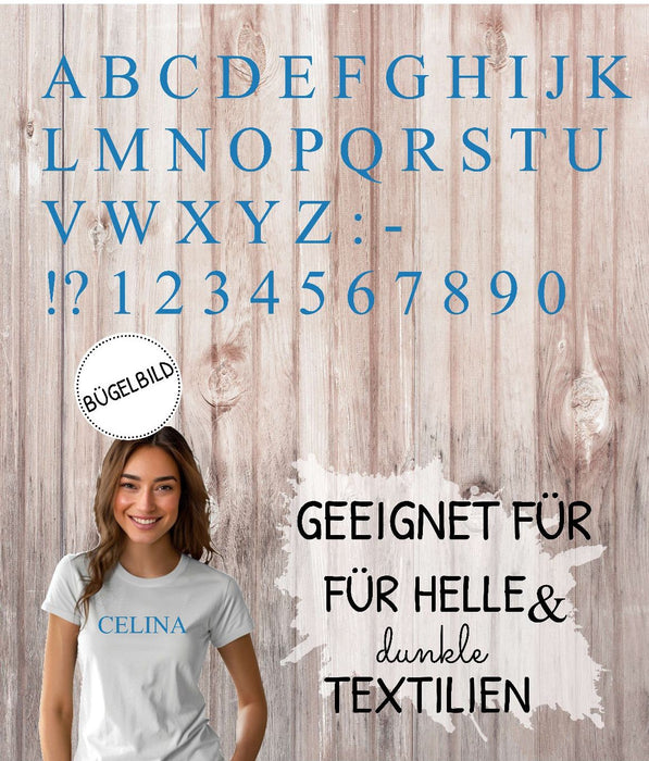 Bügelbilder Sprüche & Schriften – DIY Aufbügelmotive zum Personalisieren für Kinder & Erwachsene - CreativMade