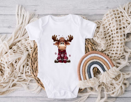 Bügelbilder für Kinder Elch – Weihnachtsmotive, Wintermotive & Herbstmotive zum Aufbügeln – DIY Textilaufbügler für Kleidung & Geschenke - CreativMade 