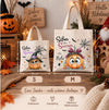 Halloween Beutel personalisiert mit Namen Kürbis Mädchen Süßigkeiten Tasche | CreativMade .