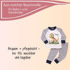 Kinder Schlafanzug mit Namen Dinosaurier – Personalisierter Pyjama für Jungen - CreativMade 