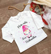 Mein erstes Weihnachten Outfit Mädchen Weihnachtsshirt Baby Kinder Langarm - CreativMade 