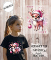 Bügelbilder für Kinder Reh – Weihnachtsmotive, Wintermotive & Herbstmotive zum Aufbügeln – DIY Textilaufbügler für Kleidung & Geschenke - CreativMade