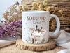 Einschulungstasse Reh mit Name Personalisierte Schulkind Tasse Mädchen - CreativMade