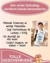 Personalisierte Zeugnismappe mit Namen Roboter – Mappe für Schulzeugnisse A4 | Geschenk zur Einschulung Jungen - CreativMade 