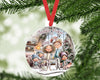 Personalisierter Christbaumschmuck mit Namen – Geschenk für Familie & Freunde Ornament Weihnachten - CreativMade