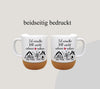 Personalisierte Tasse „Ich wünschte Ihr würdet neben uns wohnen“ – Geschenk für Nachbarn und Freunde mit Namen - CreativMade