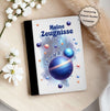 Personalisierte Zeugnismappe mit Namen Planeten – Mappe für Schulzeugnisse A4 | Geschenk zur Einschulung Jungen - CreativMade 