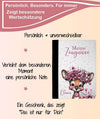 Personalisierte Zeugnismappe mit Namen Reh – Mappe für Schulzeugnisse A4 | Geschenk zur Einschulung Mädchen - CreativMade