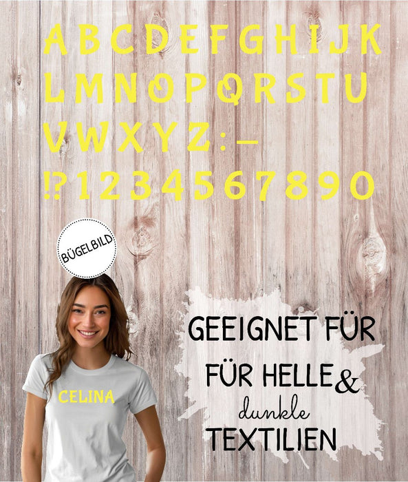 Bügelbilder Sprüche & Schriften – DIY Aufbügelmotive zum Personalisieren für Kinder & Erwachsene - CreativMade