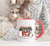 Tasse mit Name Weihnachten best Friends Emaillie oder Keramik - CreativMade 