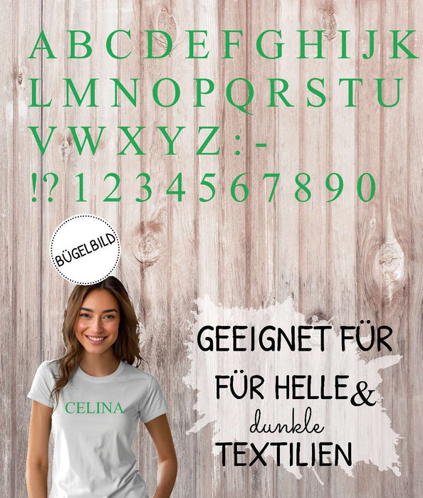 Bügelbilder Sprüche & Schriften – DIY Aufbügelmotive zum Personalisieren für Kinder & Erwachsene - CreativMade