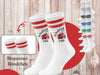 Kindersocken Einschulung Feuerwehr – 100 % Baumwolle Größe 27–36 Unisex - CreativMade