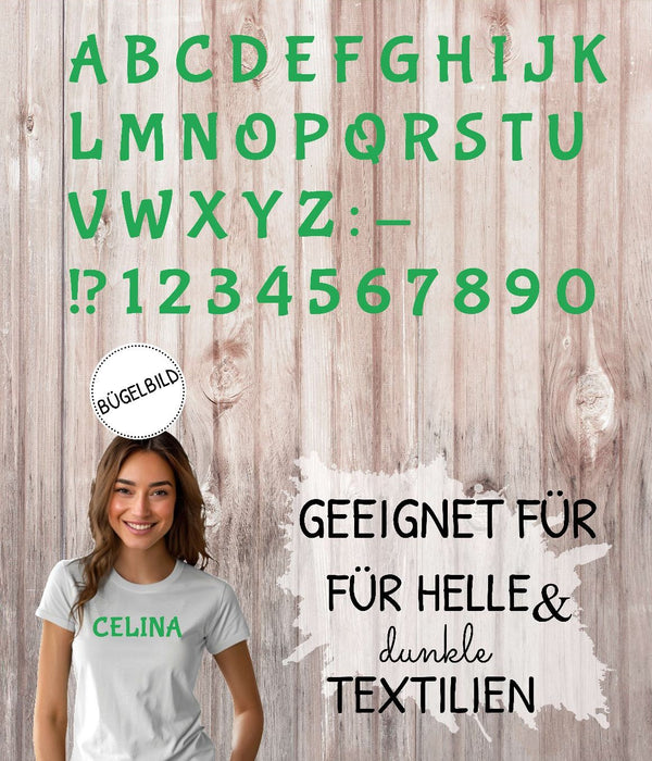 Bügelbilder Sprüche & Schriften – DIY Aufbügelmotive zum Personalisieren für Kinder & Erwachsene - CreativMade