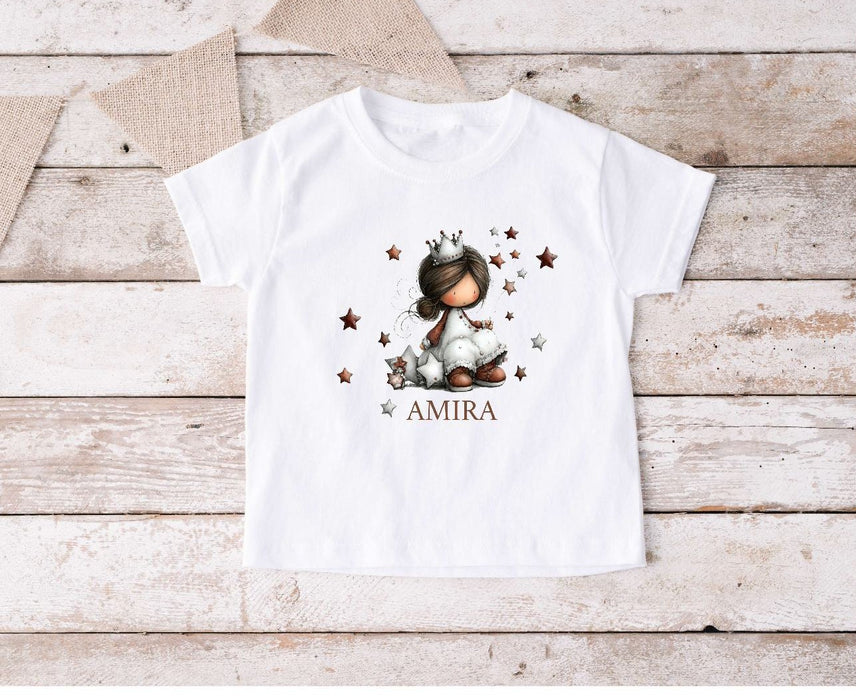 Bügelbild Kinder Engel Weihnachten Textilaufbügler DIY Projekt Applikation hochwertiger DTF Ausdruck XL - CreativMade 