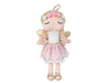 Puppe personalisiert mit Name Mädchen Kuscheltier Engel Stofftier Geschenk Geburt Baby - CreativMade 