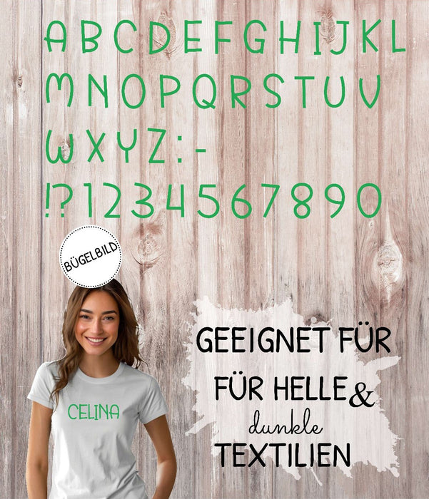 Bügelbilder Sprüche & Schriften – DIY Aufbügelmotive zum Personalisieren für Kinder & Erwachsene - CreativMade