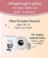 Personalisierte Kinderspardose mit Namen Einhorn – Keramik Spardose zur Einschulung, Geburt oder Taufe - CreativMade