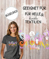 Bügelbild Spooky Season Halloween Aufbügelmotiv mit Kürbis & Geist DIY Aufbügler für T-Shirt, Pullover & Stoffe" - CreativMade