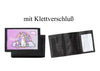 Kinder Geldbeutel personalisiert Einhorn – Geldbörse mit Namen Klettverschluss oder Reißverschluss Porte­mon­naie - CreativMade