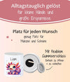 Personalisierte Kinderspardose mit Namen Axolotl - Keramik Spardose zur Einschulung, Geburt oder Taufe - CreativMade