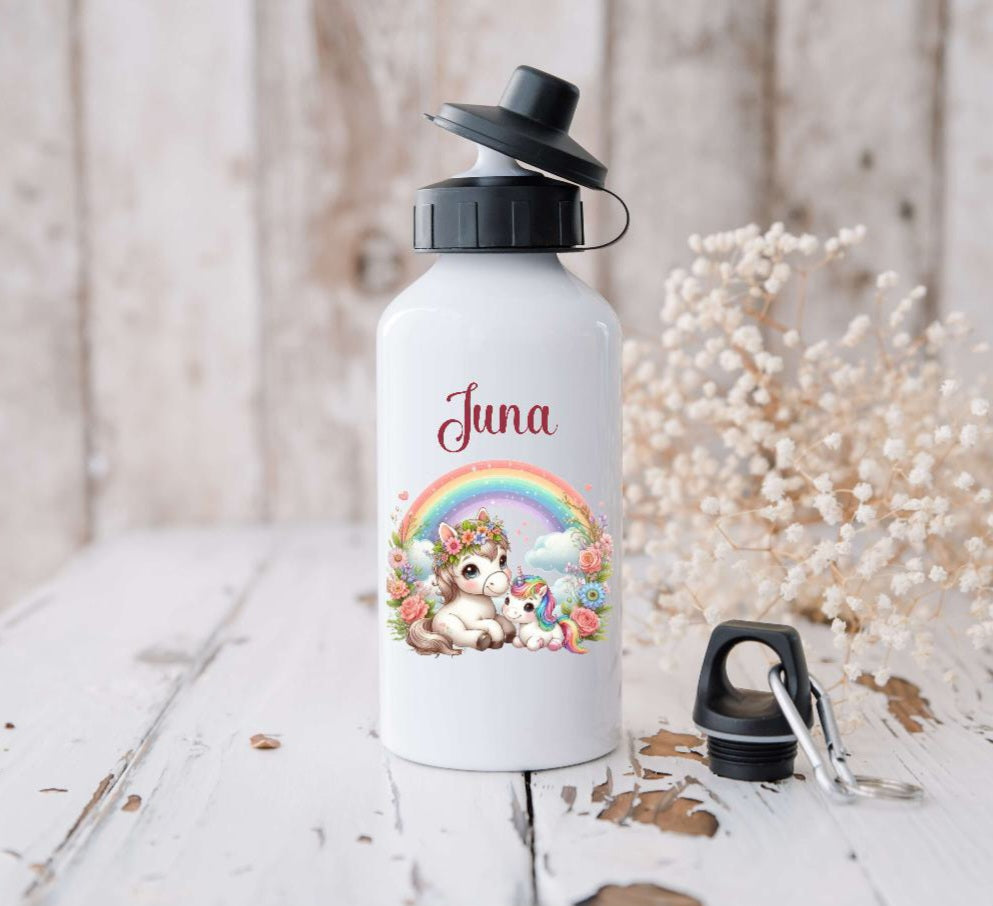 Personalisierte Kinder-Wasserflasche 600 Ml – Mit Produktbild-Vorschau 1