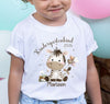 Kindergartenkind T-Shirt personalisiert mit Namen Tiere – Kita Abschluss & Vorschulkind Geschenk - CreativMade 
