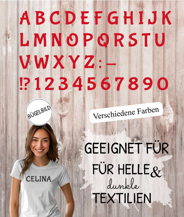 Bügelbilder Sprüche & Schriften – DIY Aufbügelmotive zum Personalisieren für Kinder & Erwachsene - CreativMade