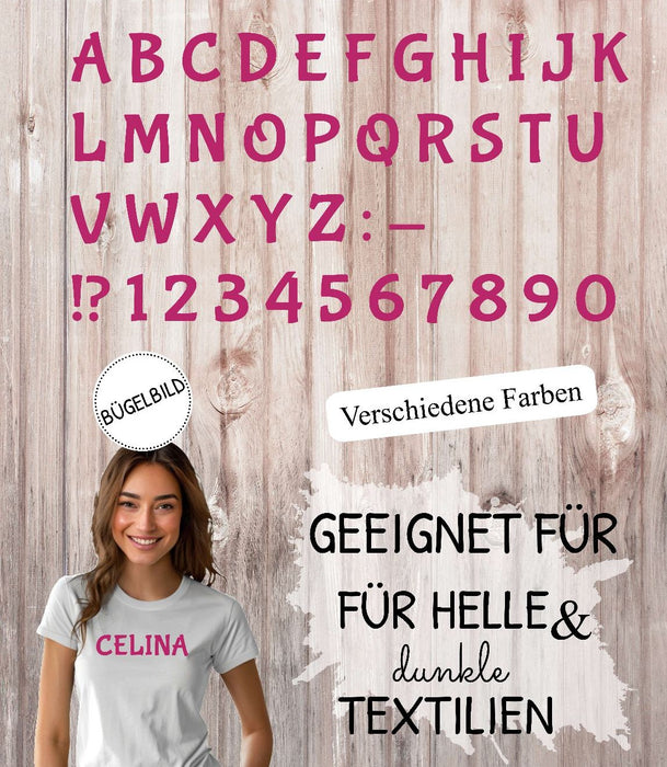 Bügelbilder Sprüche & Schriften – DIY Aufbügelmotive zum Personalisieren für Kinder & Erwachsene - CreativMade