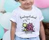 Kindergartenkind T-Shirt personalisiert mit Namen Schnecke – Kita Abschluss & Vorschulkind Geschenk - CreativMade 