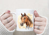 Kinder Tischset personalisiert mit Namen Pferd - abwischbar und rutschfest Platzdeckchen Platzset Tischunterlage - personalisierte Tasse Emaille & Keramik - CreativMade 