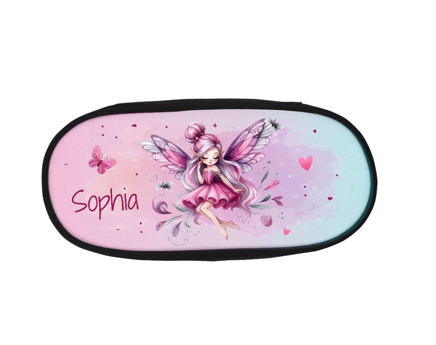 Federmäppchen Kinder mit Namen Fee – personalisiertes Stifteetui/Stiftebox Schule Geschenk Einschulung - CreativMade