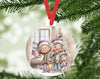 Personalisierter Christbaumschmuck mit Namen – Geschenk für Familie & Freunde Ornament Weihnachten - CreativMade